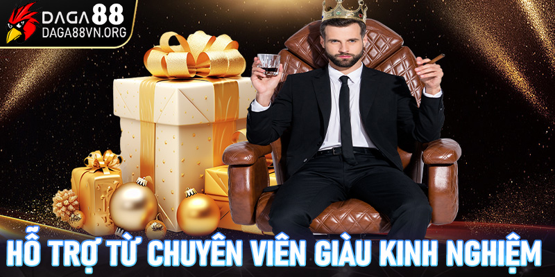 Hỗ trợ game thủ toàn diện từ đội ngũ chuyên viên giàu kinh nghiệm